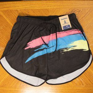 NWT Chubbies Running Short - The Living Colors 5.5"